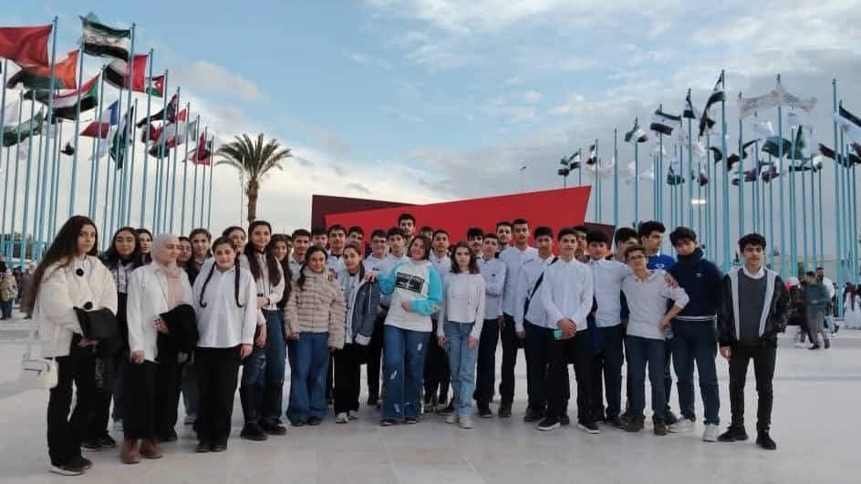  يوم حافل لطلبة المركز الوطني للمتميزين..  في معارف معرض دمشق الدولي للكتاب  